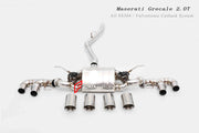 VALVED EXHAUST CATBACK MUFFLER FOR MASERATI GRECALE 2.0 2023