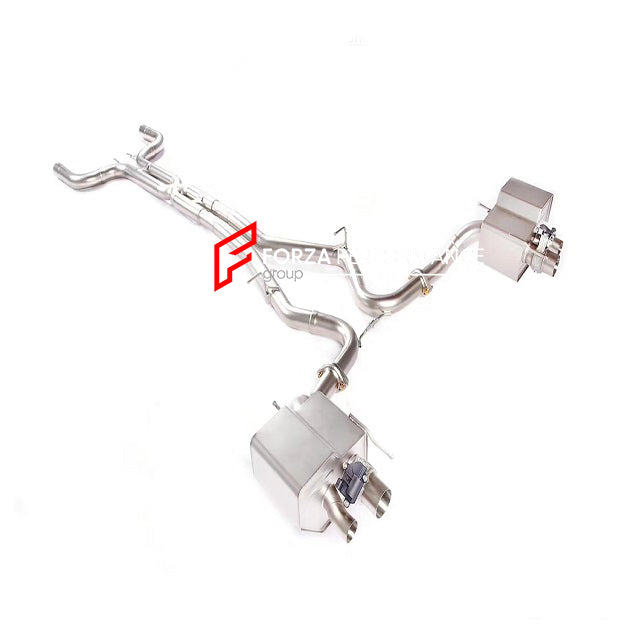 VALVED EXHAUST CATBACK MUFFLER for MASERATI LEVANTE M161 3.0-4.7T
