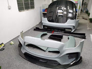 CARBON BODY KIT FOR MASERATI QUATTROPORTE 2013+  Set includes:  Front Bumper Hood Bonnet Side Fenders Side skirts Rear Bumper Spoiler Material: Carbon + Fiberglass
