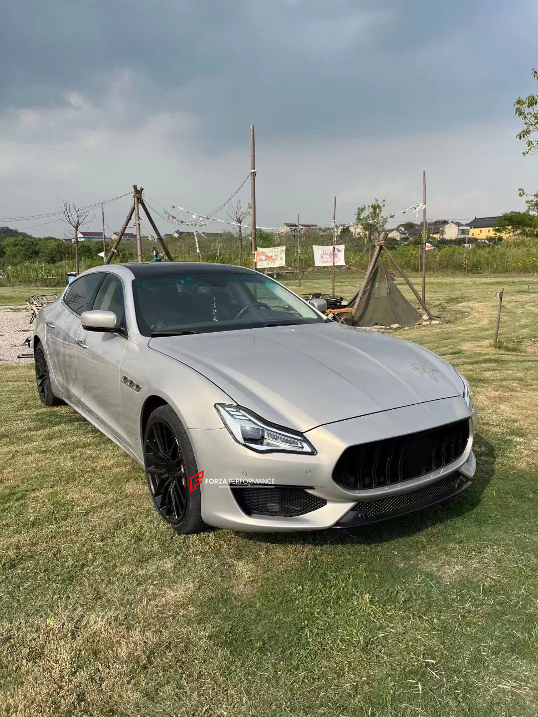 CONVERSION BODY KIT FOR MASERATI QUATTROPORTE 2013-2017 UPGRADE TO 2018-2022 TROFEO PERFOMANCE