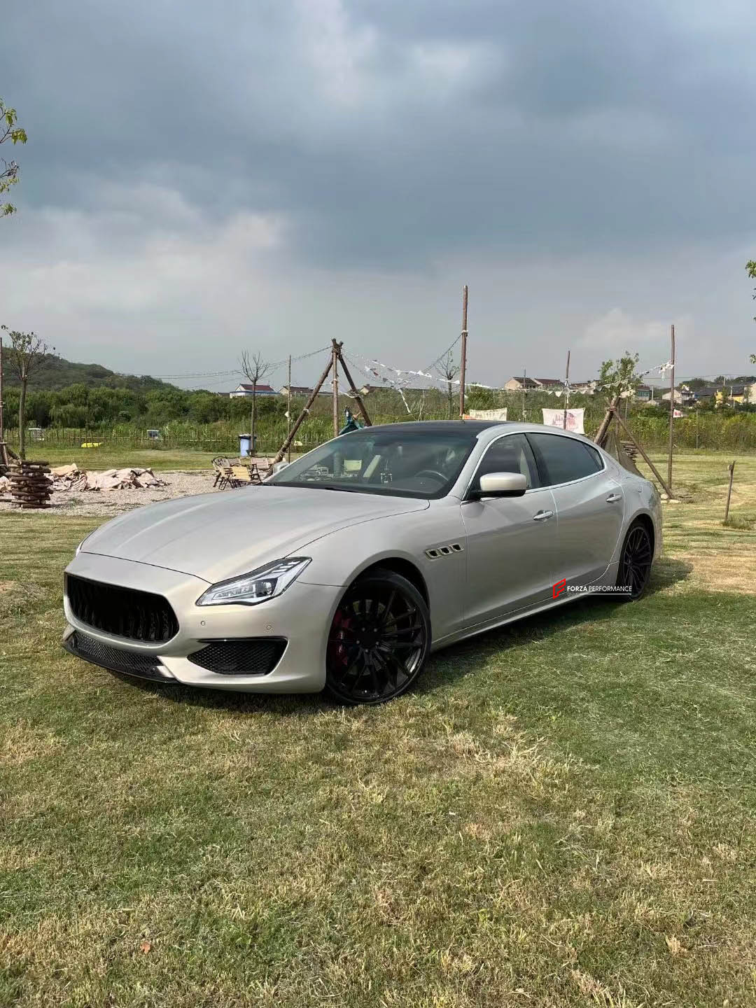 CONVERSION BODY KIT FOR MASERATI QUATTROPORTE 2013-2017 UPGRADE TO 2018-2022 TROFEO PERFOMANCE
