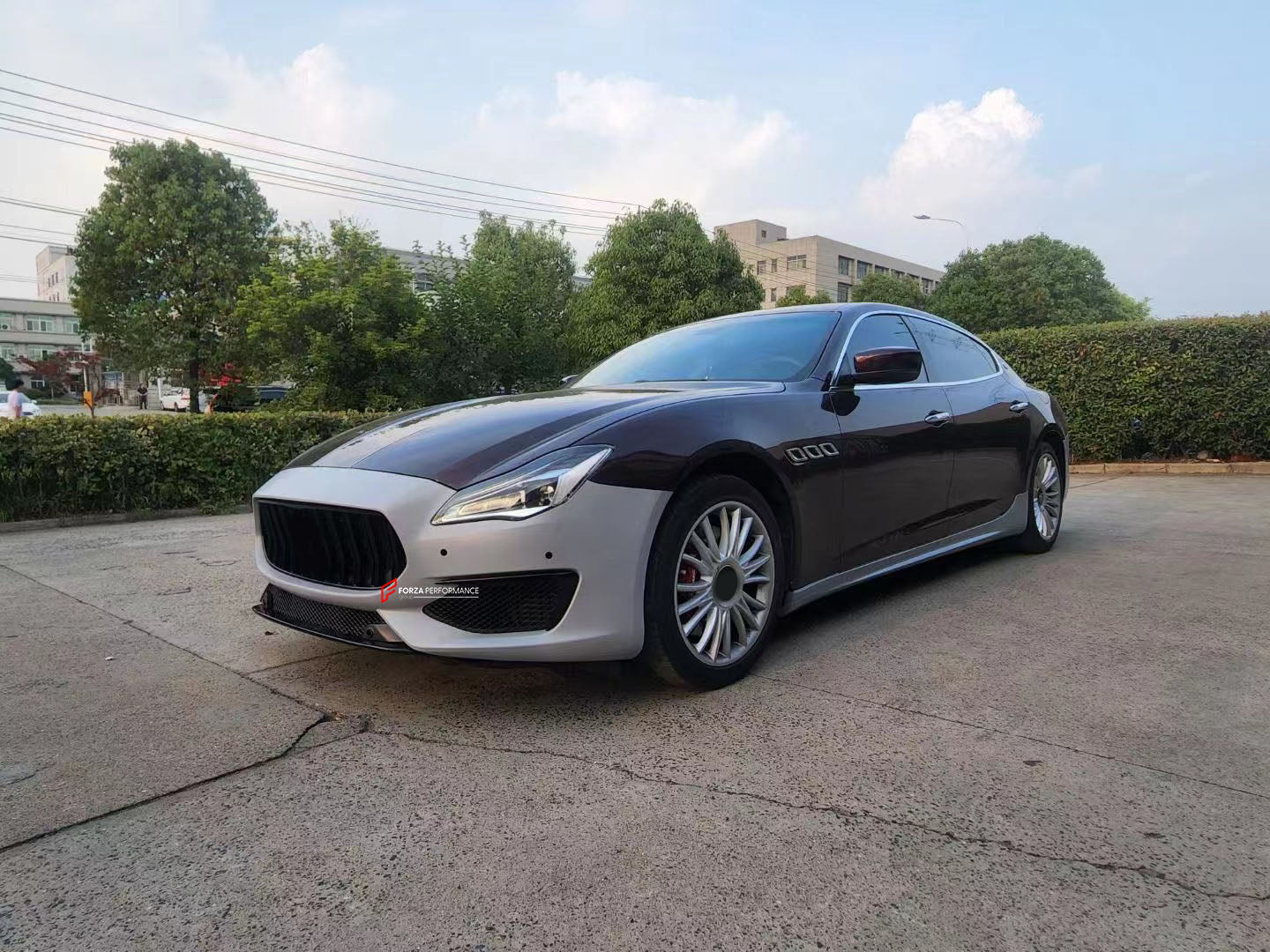CONVERSION BODY KIT FOR MASERATI QUATTROPORTE 2013-2017 UPGRADE TO 2018-2022 TROFEO PERFOMANCE