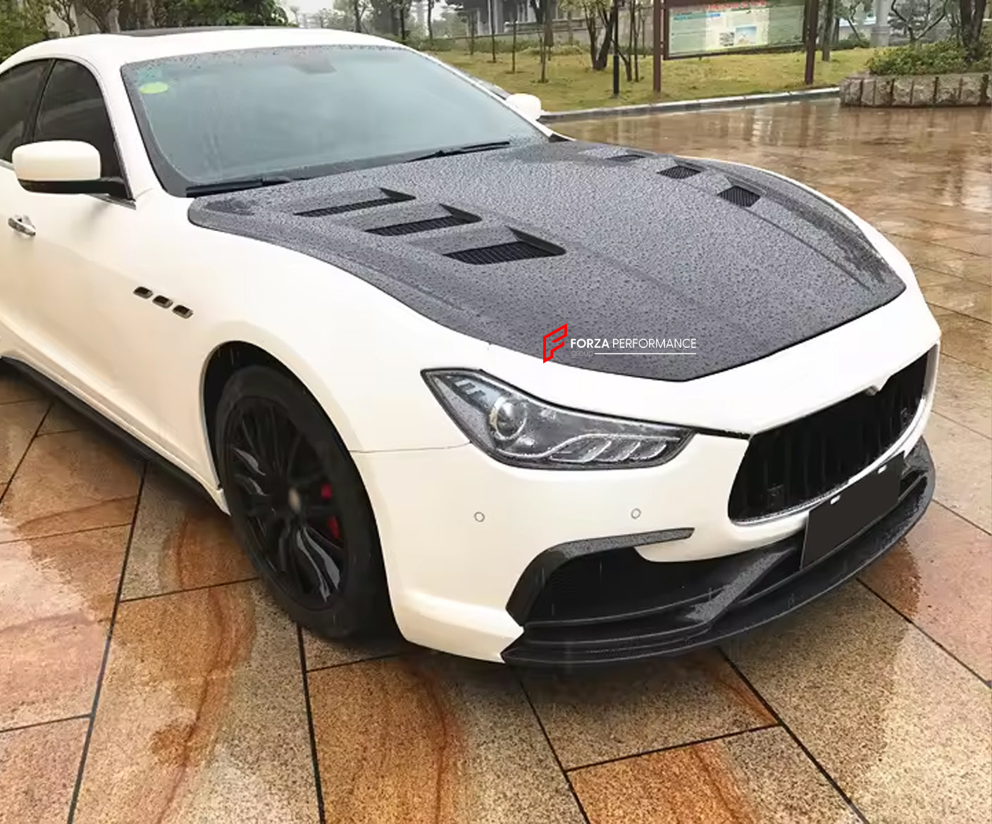 Carbon Fiber Hood for Maserati Ghibli S Q4 2014 - 2020