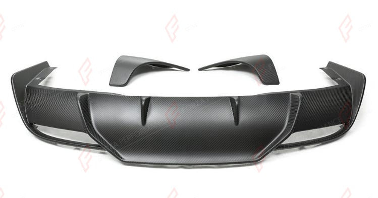 MATTE DRY CARBON REAR DIFFUSER 3 PCS for TESLA MODEL 3 HIGHLAND 2024+ B Style
Set includes:

Rear Diffuser (3 pcs/set)
Material: Dry Carbon

NOTE: Professional installation is required.
