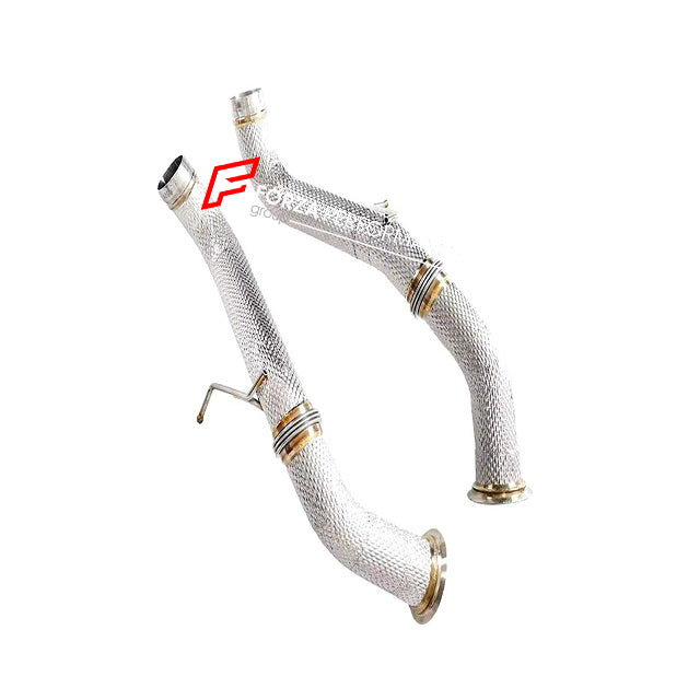 Exhaust downpipe For Mclaren MP4-12C 3.8T