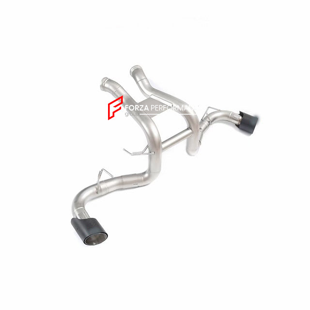 VALVED EXHAUST CATBACK MUFFLER for Mclaren 540C|570S 3.8T
