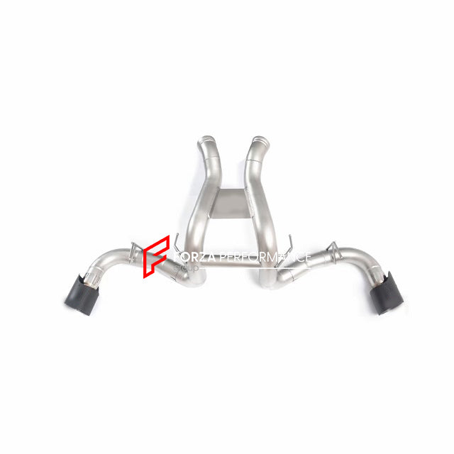 VALVED EXHAUST CATBACK MUFFLER for Mclaren 540C|570S 3.8T