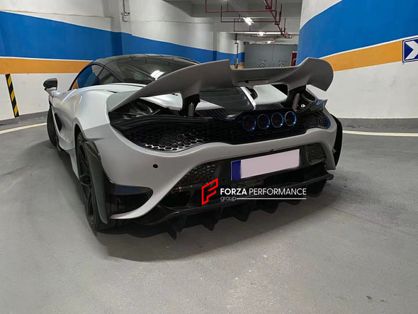 Conversion body kit for McLaren 720S upgrade to 765LT