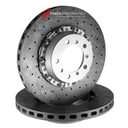 CARBON CERAMIC BRAKE DISK ROTORS FRONT SET for MCLAREN 765LT 2020 - 2023