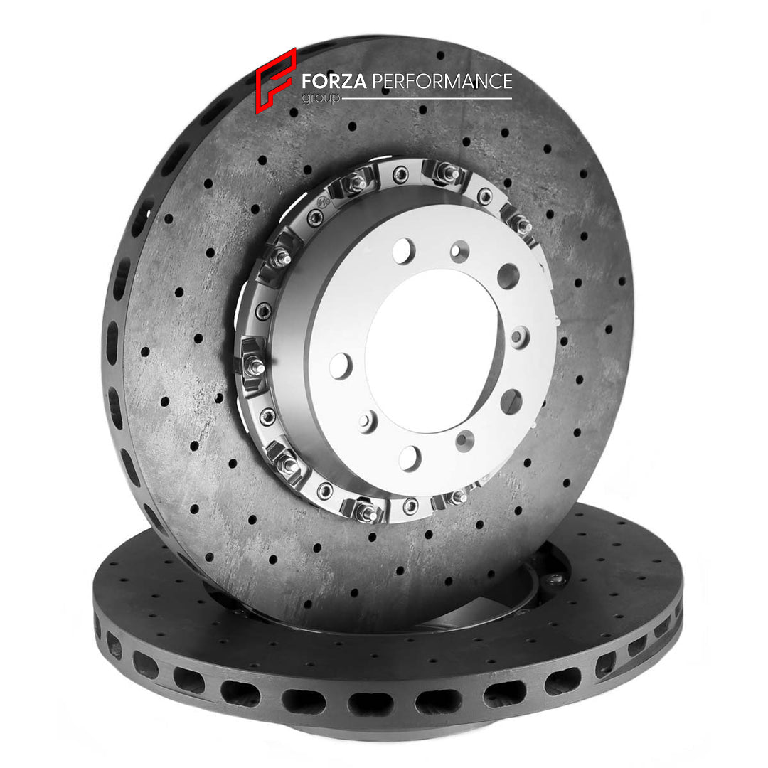 CARBON CERAMIC BRAKE DISK ROTORS FRONT SET for MCLAREN 765LT 2020 - 2023