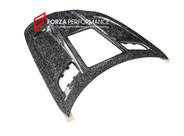 TEMPERED CARBON FIBER HOOD BONNET BLACK SERIES STYLE FOR MERCEDES-BENZ C190 AMG GT/GTS/GTC/GTR