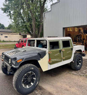 Metal Doors Replacement for Hummer H1 1992 - 2006
Set includes:

Doors
Material: Metal

NOTE: Professional installation is required.