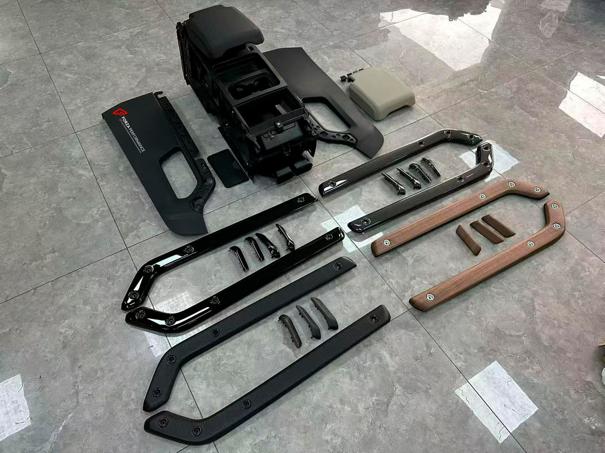 MIDDLE ARMREST CONSOLE BOX for LAND ROVER DEFENDER L663 2019+  Set includes:  Armrest Console Box
