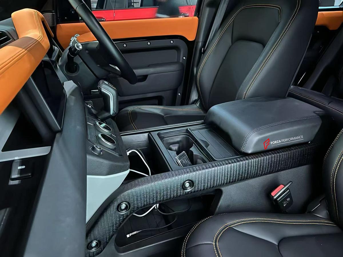 MIDDLE ARMREST CONSOLE BOX for LAND ROVER DEFENDER L663 2019+  Set includes:  Armrest Console Box