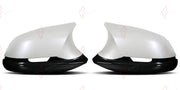 MINERAL WHITE SIDE MIRROR COVERS M3 F80 STYLE 6 PCS SET for BMW 4 SERIES F32 F33 F36 2014 - 2020
Set includes:

Side Mirror Covers (6 pcs/set)
Material: ABS

NOTE: Professional installation is required.