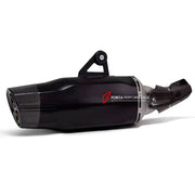 MOTORCYCLE EXHAUST SLIP ON for BMW R1200GS R1250GS ADVENTURE 2014+

Set include:

Exhaust Slip On

Material: Titanium (can be made in Stainless Steel)

NOTE: Professional installation is required.

FEATURES:

Engineered Digital prototyping using 3D CAD design software, each car model chassis has been 3D laser scanned in the factor
Factory run all test cars on Italian 1200HP Dyno machine, to make the best performance design of exhaust
CNC bending machine accurately bends the tube according to the computer da