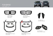 MP M-PERFORMANCE STYLE AERO KIT FOR BODY KIT FOR BMW X5 G05 LCI 2023+