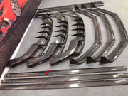 CARBON WIDE BODY KIT for PORSCHE PANAMERA 971.1 2017 - 2020

Set includes:

Front Bumper
Front Canards
Hood Bonnet
Side Mirror Covers
Side Skirts
Side Fenders with Vents
Rear Canards
Rear Spoiler
Rear Diffuser
Material: Carbon

NOTE: Professional installation is required. Factory LED DRL must be reused.