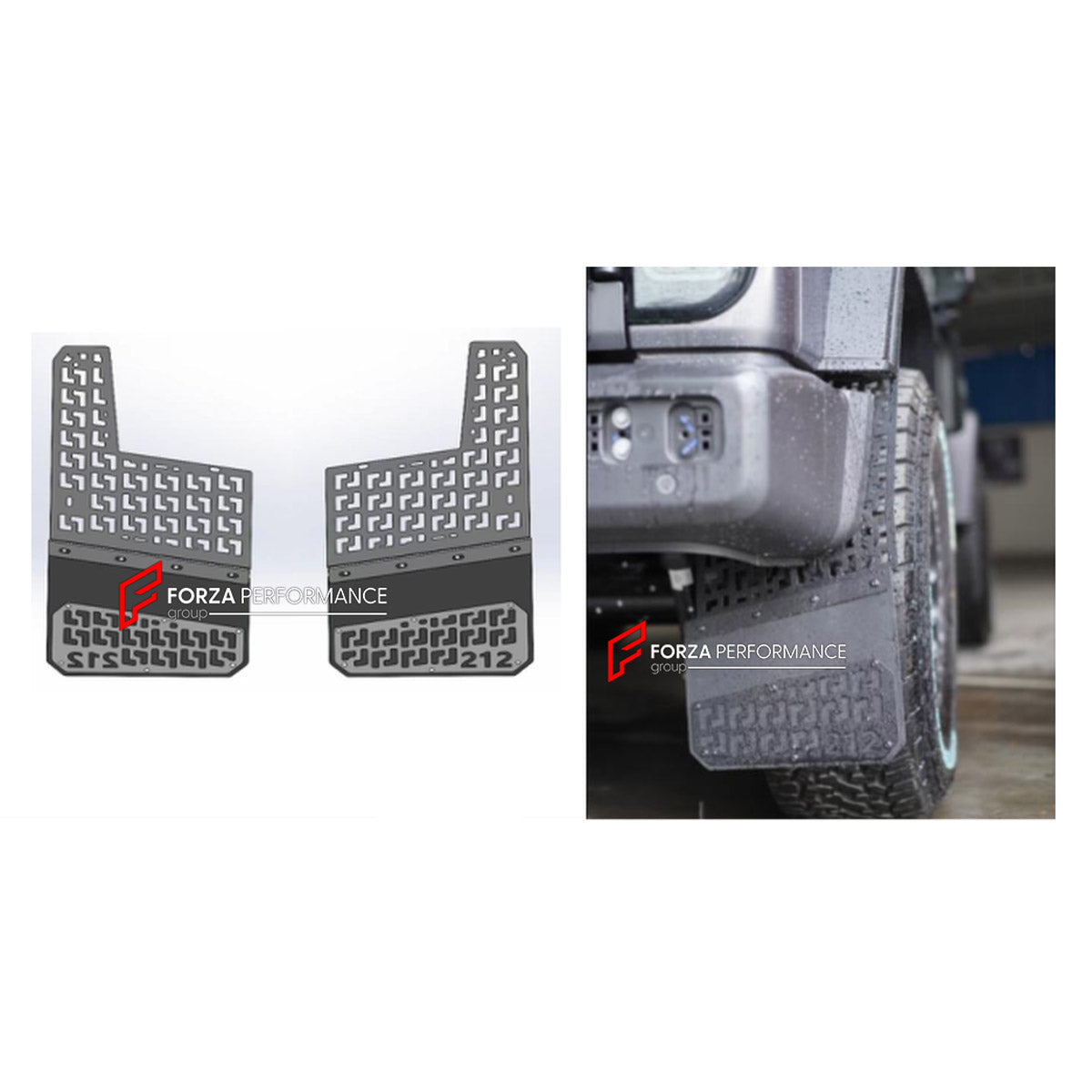 MUD FLAPS for BAW 212 T01 2024+

Set includes:
Mud Flaps

Material: Plastic

NOTE: Professional installation is required.