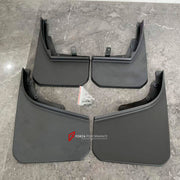 Mud Flaps for Land Rover Defender L663 90 110 2020+
Set includes:

Mud Flaps
Material: Plastic

NOTE: Professional installation is required.
