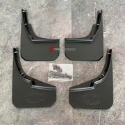 Mud Flaps for Land Rover Defender L663 90 110 2020+
Set includes:

Mud Flaps
Material: Plastic

NOTE: Professional installation is required.