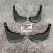 Mud Flaps for Land Rover Defender L663 90 110 2020+
Set includes:

Mud Flaps
Material: Plastic

NOTE: Professional installation is required.
