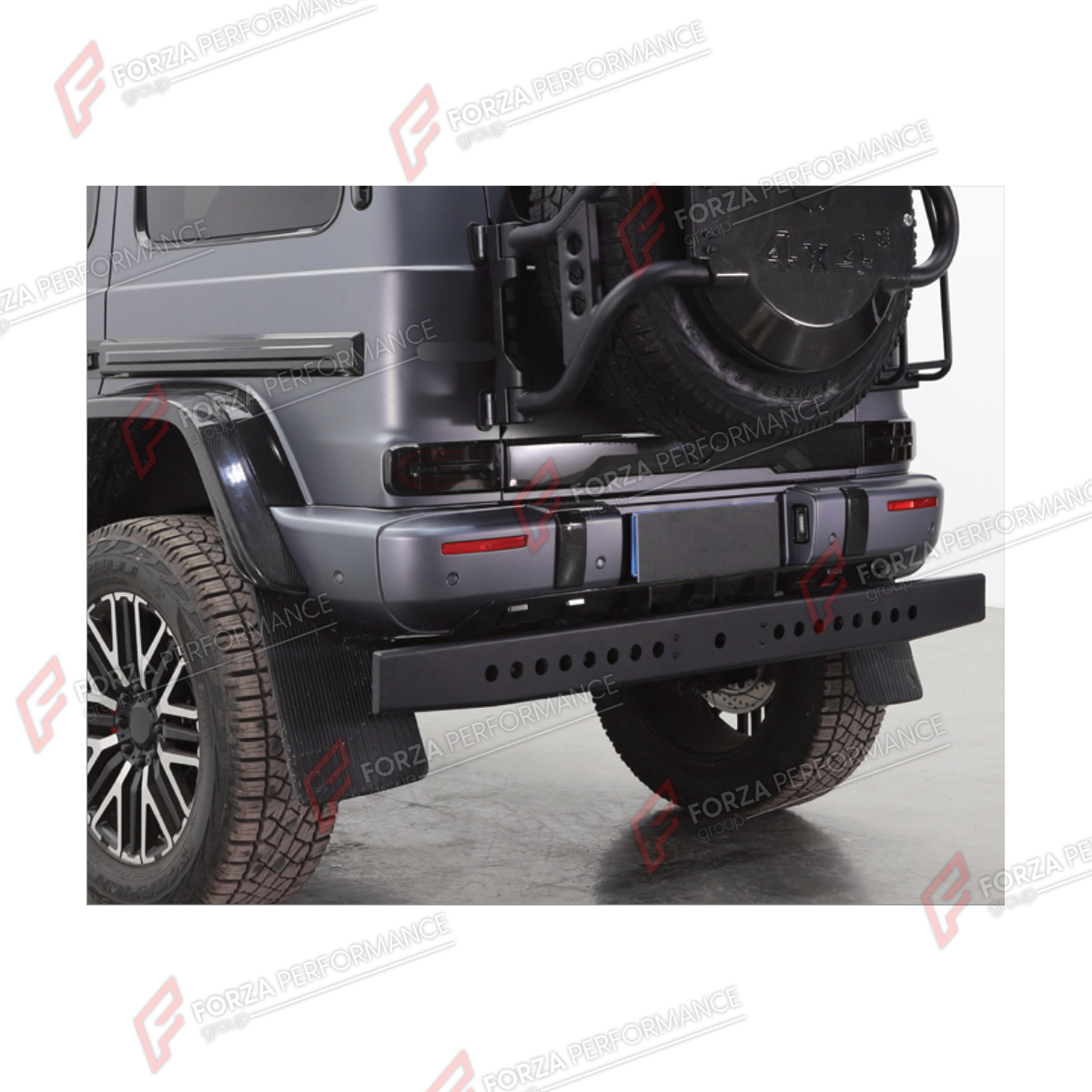 MUD FLAPS for MERCEDES-BENZ G-CLASS W464 4X4 2019 - 2024

Set includes:
Mud Flaps

Material: Plastic

NOTE: Professional installation is required.