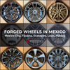 FORGED WHEELS RIMS CUSTOM MADE in MEXICO: MEXICO CITY, TIJUANA, ECATEPEC, LEÓN, PUEBLA