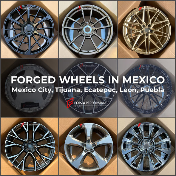 FORGED WHEELS RIMS CUSTOM MADE in MEXICO: MEXICO CITY, TIJUANA, ECATEPEC, LEÓN, PUEBLA