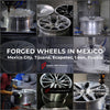 FORGED WHEELS RIMS CUSTOM MADE in MEXICO: MEXICO CITY, TIJUANA, ECATEPEC, LEÓN, PUEBLA