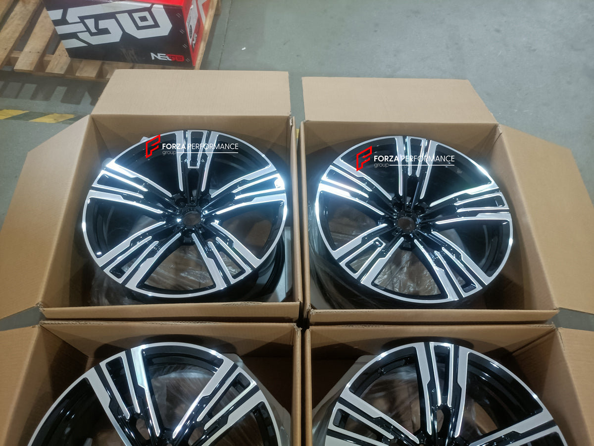908 Rims NEW 908 M BICOLOR OEM DESIGN FORGED WHEELS RIMS for BMW 7 G70 2022+