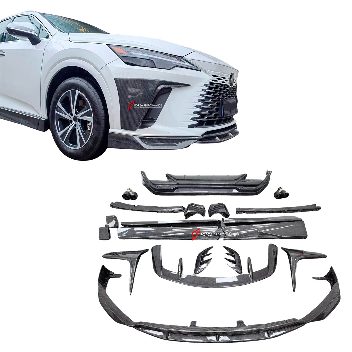 CARBON FIBER BODY KIT for LEXUS RX AL30 2023+