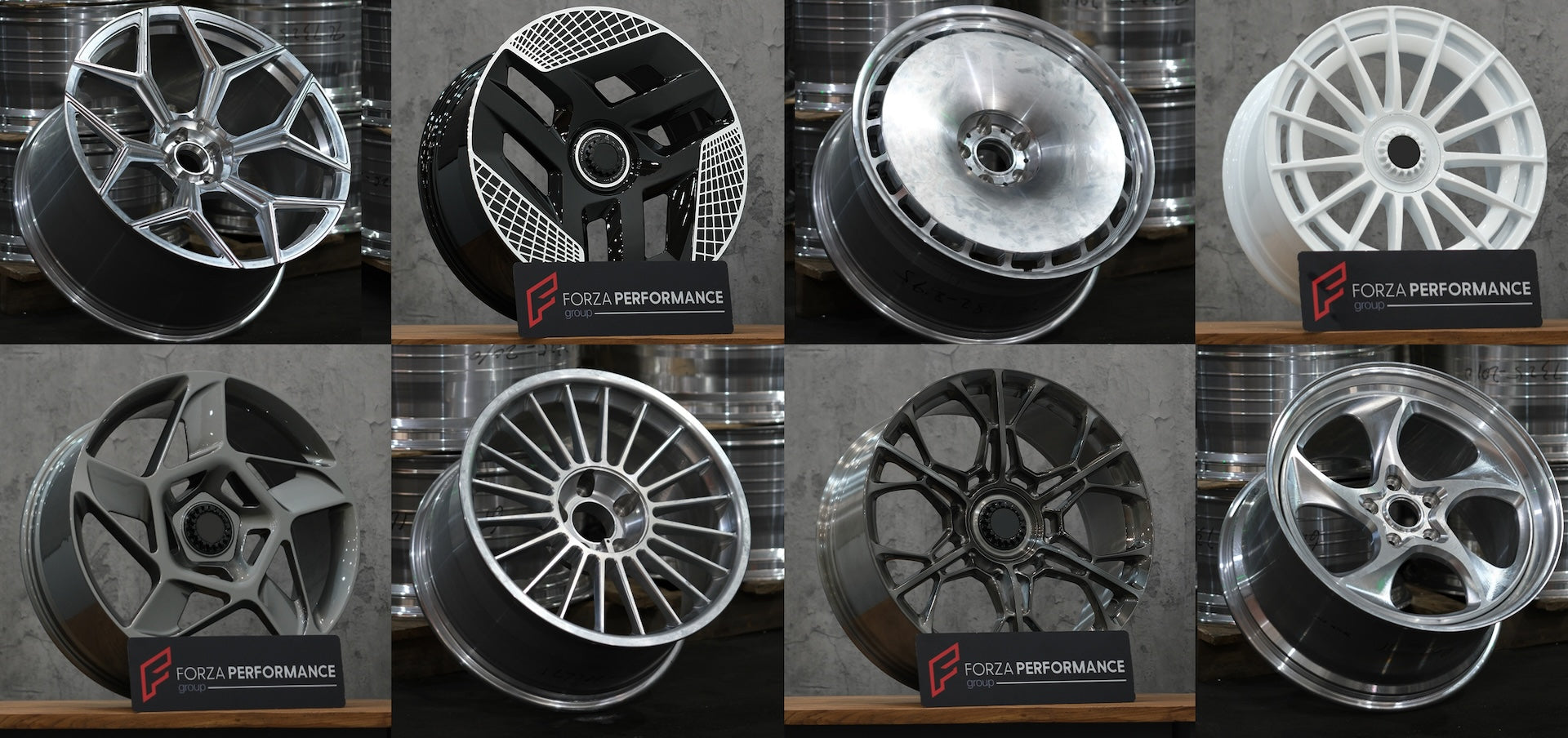 Custom Made Forged Aluminum Wheels Rims | Forza Performance Group