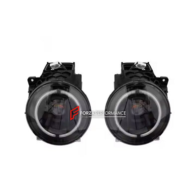 NIGHT PACKAGE DARK HEADLIGHTS for MERCEDES-BENZ G-CLASS G450 G350 G500 G550 AMG G63 G63 W465 2024+

Set includes:

Headlights

Material: Carbon Fiber