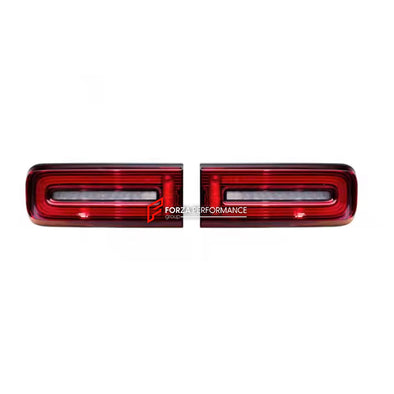 NIGHT PACKAGE DARK TAILIGHTS for MERCEDES-BENZ G-CLASS G450 G350 G500 G550 AMG G63 G63 W465 2024+

Set includes:

Taillights

Material: Carbon Fiber