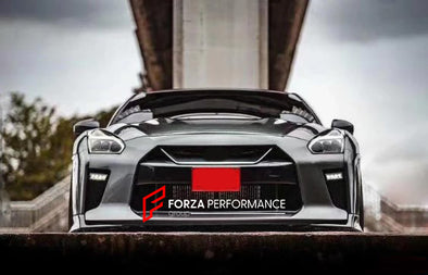 CARBON BODY KIT WITH HEADLIGHTS FOR NISSAN GT-R R35 2008-2016