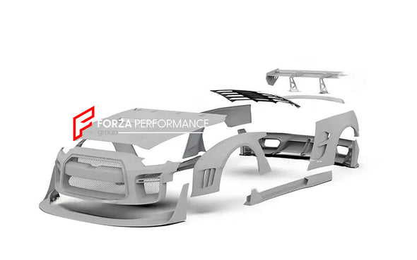 CARBON FIBER BODY KIT FOR NISSAN GT-R R35 2007+