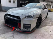 CONVERSION BODY KIT for NISSAN GT-R R35 2007 - 2016 UPGRADE to NISMO FACELIFT

Set includes:

Front Bumper
Front Fenders

Front Grille
Hood
Side Skirts
Rear Vents
Rear Bumper
Rear Spoiler

Material: Carbon Fiber + Plastic

NOTE: Professional installation is required