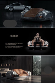 The 911 901 Sofa is inspired by the 1965 Porsche 911 901, This two-seater sofa retains the classic lines of the iconic model, seamlessly blends classic and modern elements, exuding a unique charm.

Features:

Customize the color of sofa body and leather
Ambient Lighting with Functional Turn Signals lamp; Headlights
1600x1800x1100mm