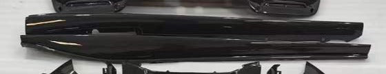 OEM DRY CARBON PARTS for FERRARI GTS GTB 296 2022+  Set includes:  Front Lip Front Bumper Parts Engine Cover Side Skirts Rear Diffuser