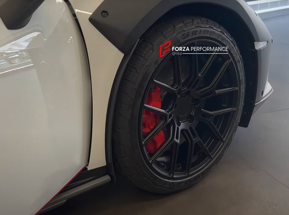 OEM DESIGN MORUS BLACK STYLE FORGED WHEELS RIMS WITH 20 INCH FOR LAMBORGHINI HURACAN STERRATO