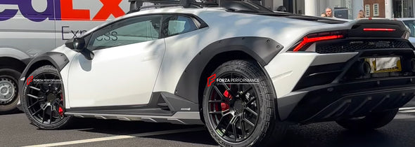 OEM DESIGN MORUS BLACK STYLE FORGED WHEELS RIMS WITH 20 INCH FOR LAMBORGHINI HURACAN STERRATO