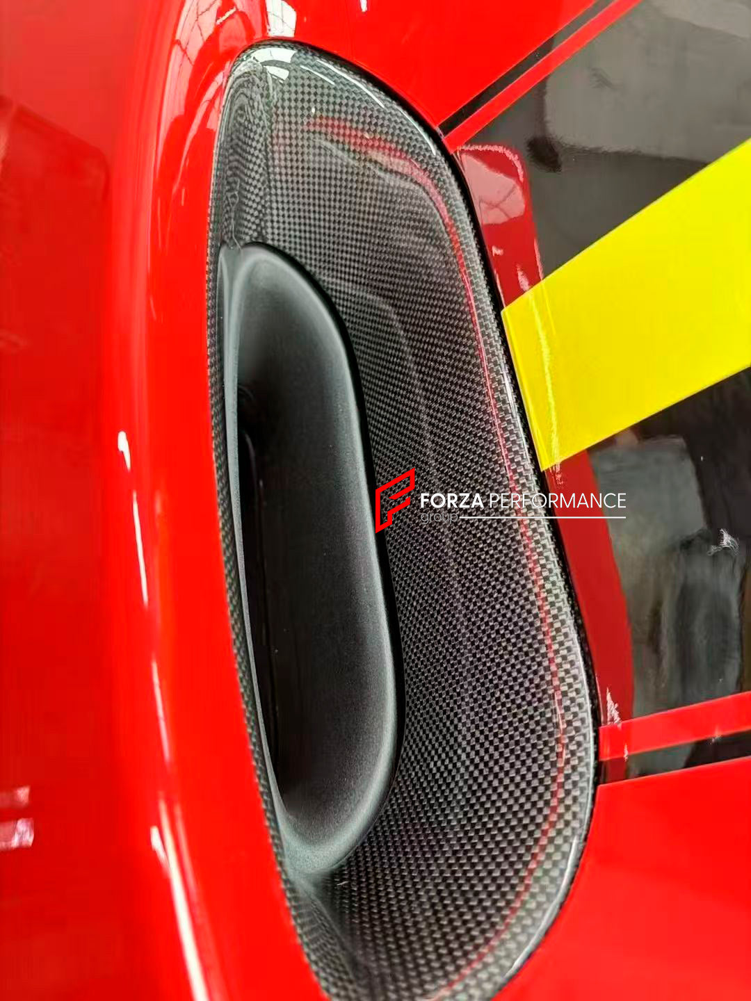DRY CARBON REPLACEMENT BODY KIT for FERRARI F8

Set includes:

Front Lip
Front Canards
Side Skirts
Rear Diffuser
Engine Cover

Material: Dry&nbsp;Carbon Fiber

Note: Professional installation is required.

Contact us for pricing 