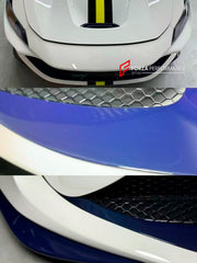 DRY CARBON REPLACEMENT BODY KIT for FERRARI F8

Set includes:

Front Lip
Front Canards
Side Skirts
Rear Diffuser
Engine Cover

Material: Dry&nbsp;Carbon Fiber

Note: Professional installation is required.

Contact us for pricing 