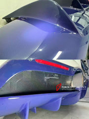 DRY CARBON REPLACEMENT BODY KIT for FERRARI F8

Set includes:

Front Lip
Front Canards
Side Skirts
Rear Diffuser
Engine Cover

Material: Dry&nbsp;Carbon Fiber

Note: Professional installation is required.

Contact us for pricing 