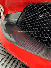 DRY CARBON REPLACEMENT BODY KIT for FERRARI F8

Set includes:

Front Lip
Front Canards
Side Skirts
Rear Diffuser
Engine Cover

Material: Dry&nbsp;Carbon Fiber

Note: Professional installation is required.

Contact us for pricing 