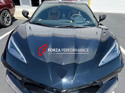 OEM STYLE CARBON FIBER HOOD FOR CHEVROLET CORVETTE C8 2020+