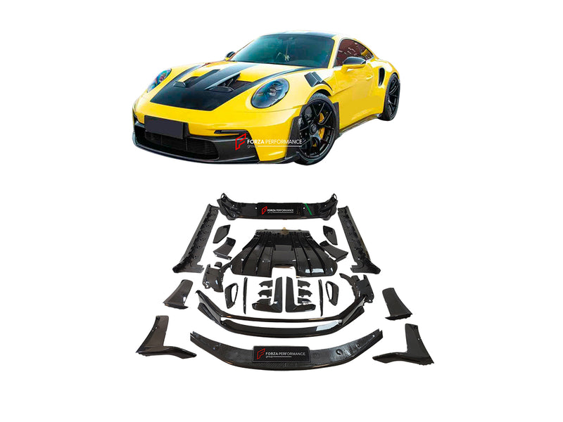 CARBON REPLACEMENT PARTS for PORSCHE 911 992 GT3RS 2019+