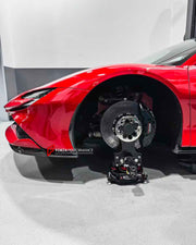 DRY CARBON REPLACEMENT BODY KIT FOR FERRARI SF90

Set includes:

Lower Front Lip
Front Lip
Front Lip Canards
Front Bumper Trims
Side Skirts
Air Inlet Trims
Rear Diffuser
Rear Spoiler

Material: Dry Carbon