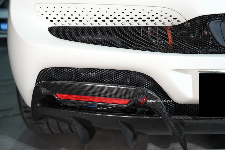 DRY CARBON REPLACEMENT REAR DIFFUSER for FERRARI 296 GTS GTB
